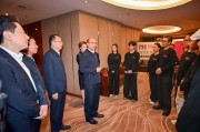 黑龙江省委书记许勤、省政协主席蓝绍敏，出席《731》全球首映